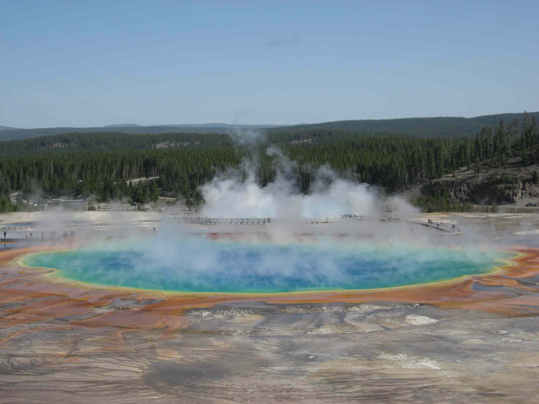 Grand prismatic Spring - Yellowstone