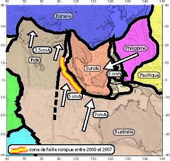 Célèbes: faille de Palu