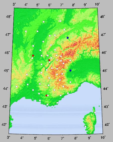 RESEAU GPS ALPES